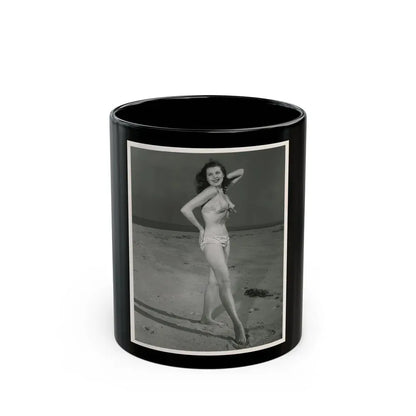 Joanne Arnold #25 (Vintage Female Icon) Black Coffee Mug 11oz - Go Mug Yourself