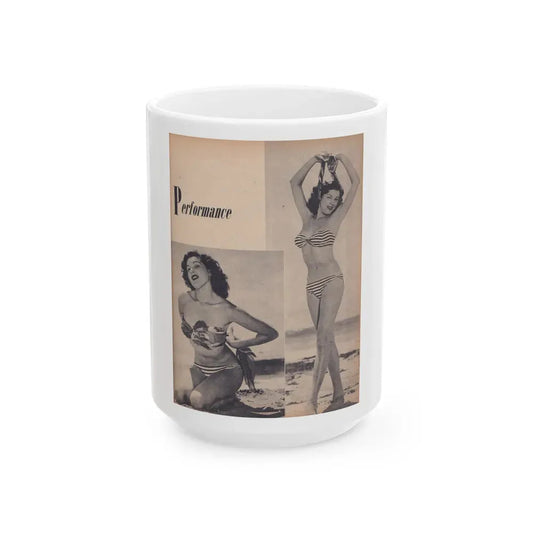 Joanne Arnold #29 (Vintage Female Icon) White Coffee Mug 15oz - Go Mug Yourself