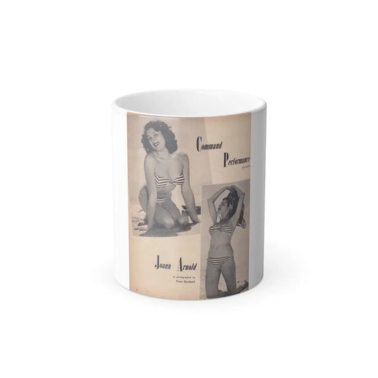 Joanne Arnold #30 (Vintage Female Icon) Color Changing Coffee Mug 11oz - Go Mug Yourself