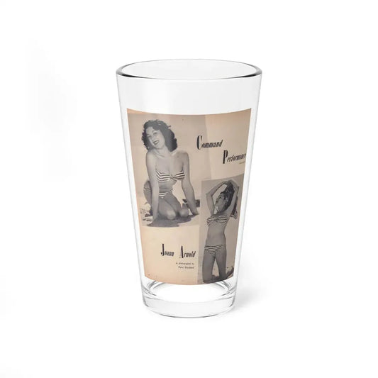 Joanne Arnold #30 (Vintage Female Icon) Pint Glass 16oz 16oz - Go Mug Yourself
