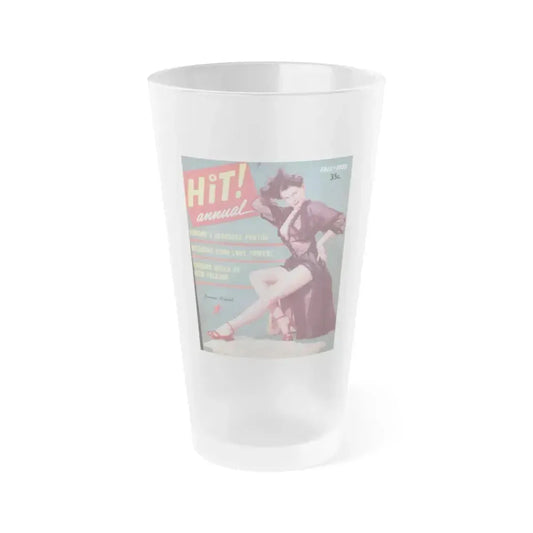 Joanne Arnold #33 - Mag. Cover (Vintage Female Icon) Frosted Pint Glass 16oz 16oz Frosted - Go Mug Yourself