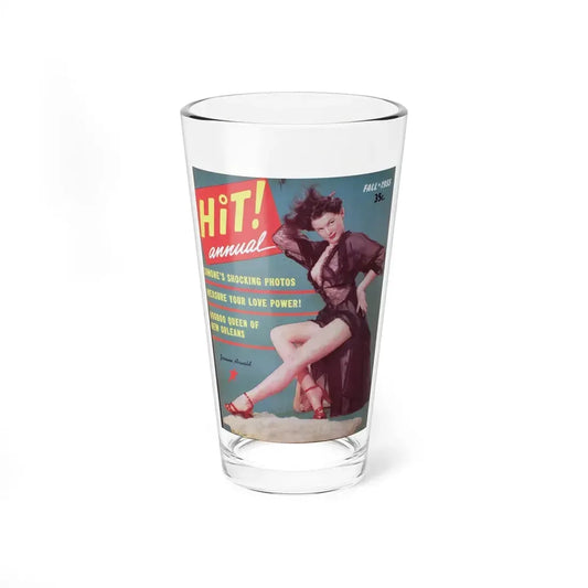 Joanne Arnold #33 - Mag. Cover (Vintage Female Icon) Pint Glass 16oz 16oz - Go Mug Yourself