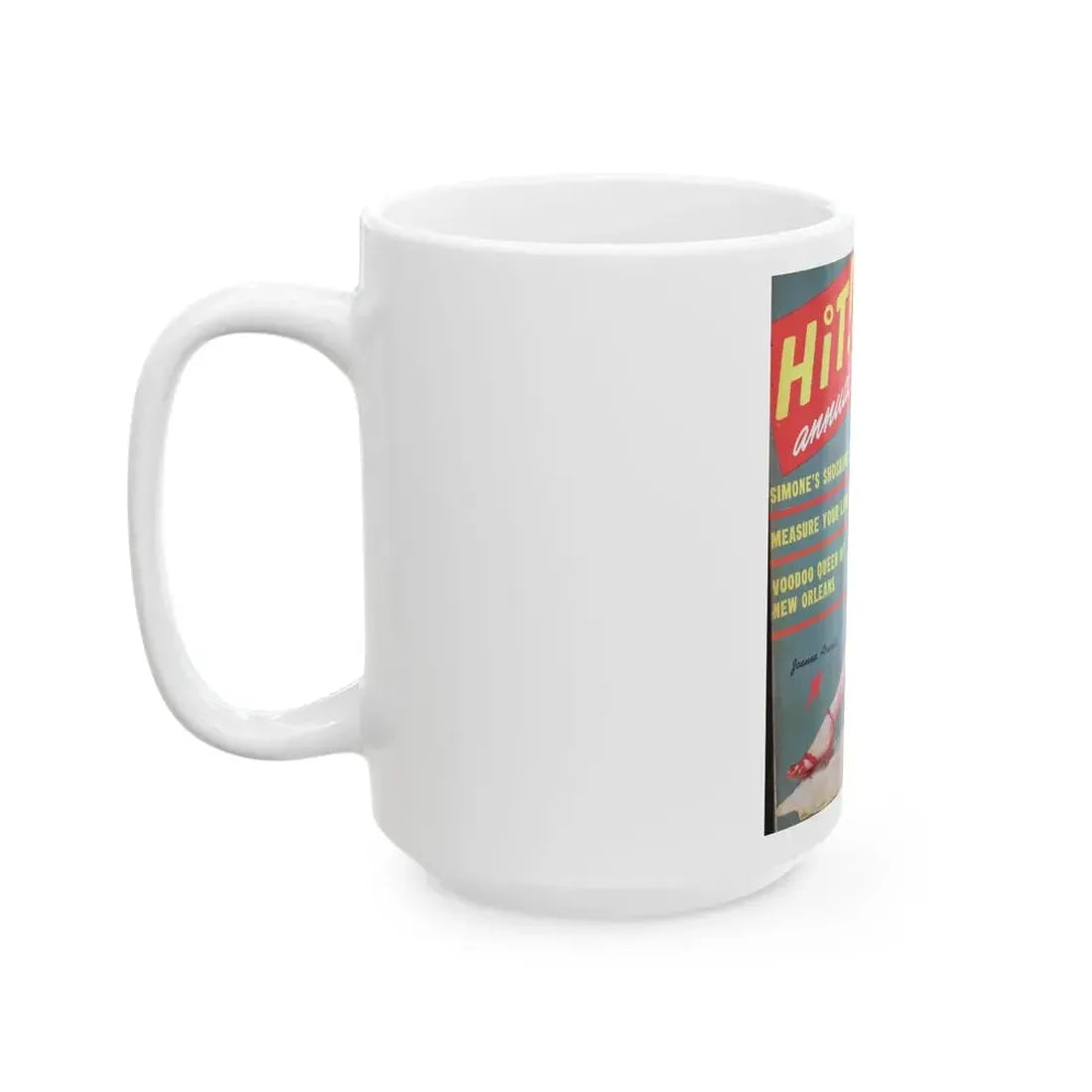 Joanne Arnold #33 - Mag. Cover (Vintage Female Icon) White Coffee Mug - Go Mug Yourself