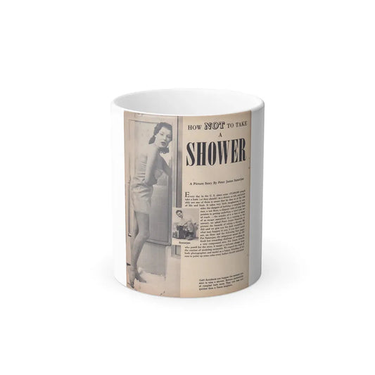 Joanne Arnold #35 (Vintage Female Icon) Color Changing Coffee Mug 11oz - Go Mug Yourself