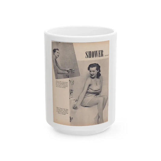 Joanne Arnold #37 (Vintage Female Icon) White Coffee Mug 15oz - Go Mug Yourself