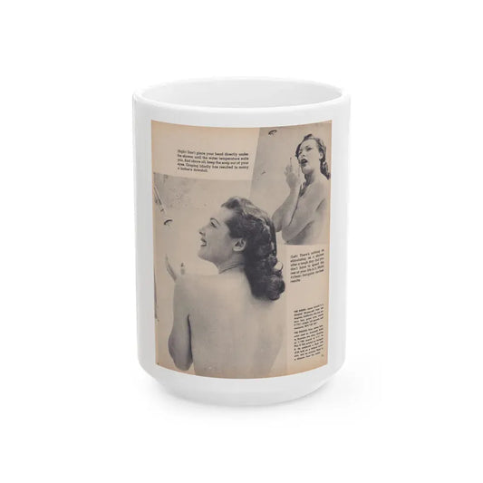 Joanne Arnold #38 (Vintage Female Icon) White Coffee Mug 15oz - Go Mug Yourself