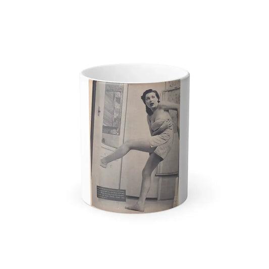 Joanne Arnold #40 (Vintage Female Icon) Color Changing Coffee Mug 11oz - Go Mug Yourself