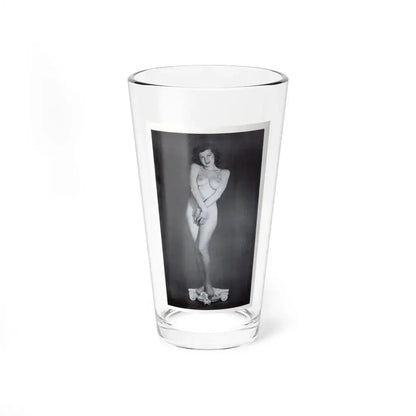 Joanne Arnold #41 - Topless (Vintage Female Icon) Pint Glass 16oz 16oz - Go Mug Yourself