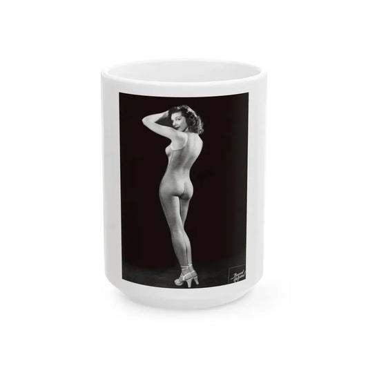 Joanne Arnold #48 (Vintage Female Icon) White Coffee Mug 15oz - Go Mug Yourself