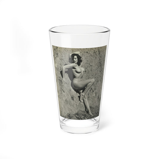 Joanne Arnold #50 - Nude (Vintage Female Icon) Pint Glass 16oz-16oz-Go Mug Yourself