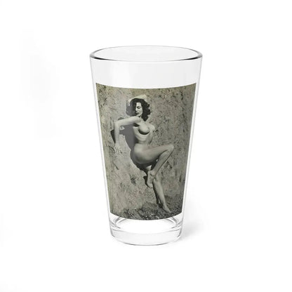 Joanne Arnold #50 - Nude (Vintage Female Icon) Pint Glass 16oz 16oz - Go Mug Yourself