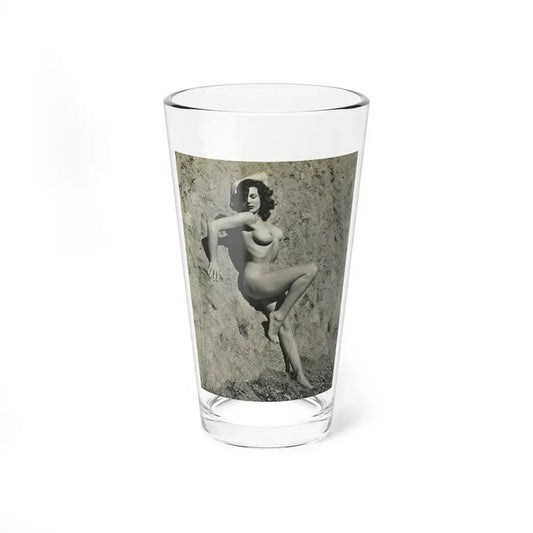 Joanne Arnold #50 - Nude (Vintage Female Icon) Pint Glass 16oz 16oz - Go Mug Yourself
