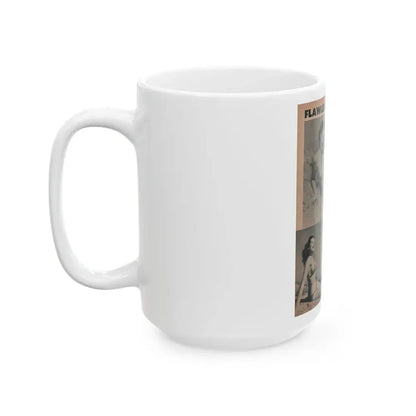Joanne Arnold #55 - Pages 1 of 1 with, 3 B&W Photos from GALA Mag. '59 (Vintage Female Icon) White Coffee Mug - Go Mug Yourself