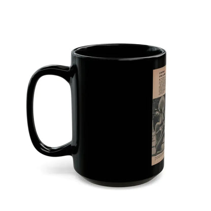 Joanne Arnold #57 - Pages 1 of 1 with, 3 B&W Photos from FROLIC Mag. April '53 (Vintage Female Icon) Black Coffee Mug - Go Mug Yourself
