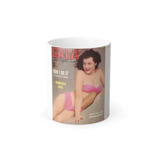 Joanne Arnold #58 - Mag. Cover (Vintage Female Icon) Color Changing Coffee Mug 11oz - Go Mug Yourself