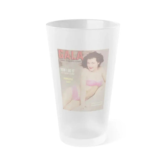 Joanne Arnold #58 - Mag. Cover (Vintage Female Icon) Frosted Pint Glass 16oz 16oz Frosted - Go Mug Yourself