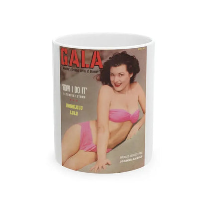 Joanne Arnold #58 - Mag. Cover (Vintage Female Icon) White Coffee Mug 11oz - Go Mug Yourself
