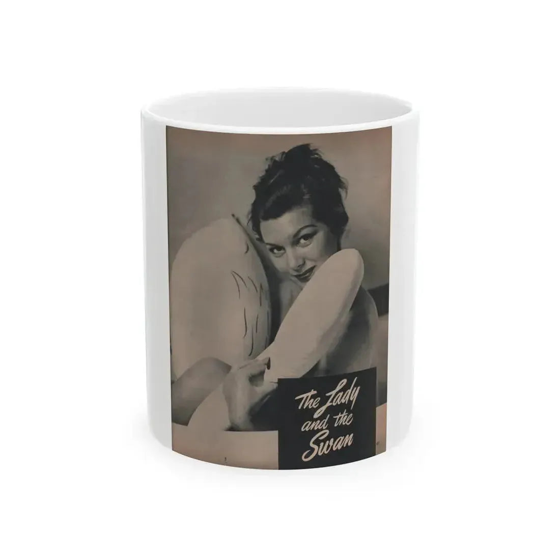 Joanne Arnold #70 - Pages 4 of 4 with, 1 Full Page B&W Photo from Famous Models Mag. May-June '51 (Vintage Female Icon) White Coffee Mug 11oz - Go Mug Yourself