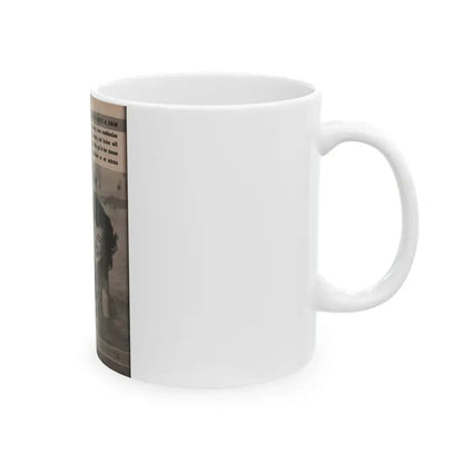 Joanne Arnold #73 - Pages 3 & 4 of 4 with, 2 B&W Photos & Captions from LAFF Annual Mag. Fall '53 (Vintage Female Icon) White Coffee Mug - Go Mug Yourself