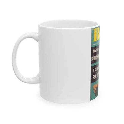 Joanne Arnold #86 - Bold Mag. Cover March '56 (Vintage Female Icon) White Coffee Mug - Go Mug Yourself