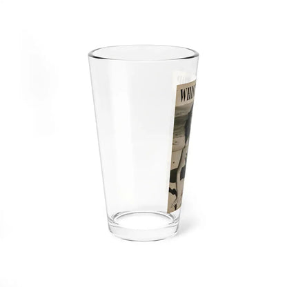 Joanne Arnold #88 - Pages 2 & 3 of 3 with, 1 Full B&W Centerfold Photo (Vintage Female Icon) Pint Glass 16oz - Go Mug Yourself