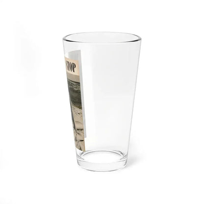 Joanne Arnold #88 - Pages 2 & 3 of 3 with, 1 Full B&W Centerfold Photo (Vintage Female Icon) Pint Glass 16oz - Go Mug Yourself