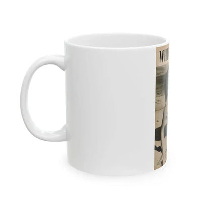 Joanne Arnold #88 - Pages 2 & 3 of 3 with, 1 Full B&W Centerfold Photo (Vintage Female Icon) White Coffee Mug - Go Mug Yourself