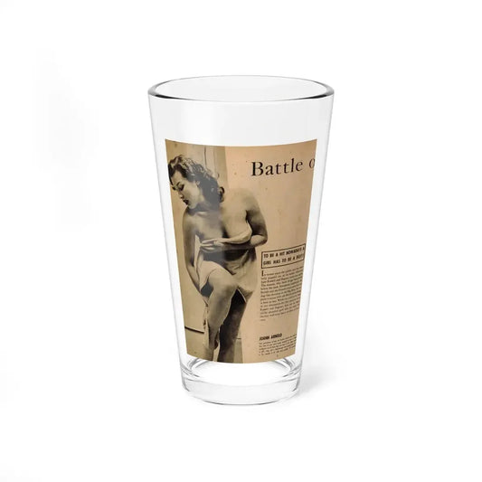 Joanne Arnold #98 - (Vintage Female Icon) Pint Glass 16oz 16oz - Go Mug Yourself