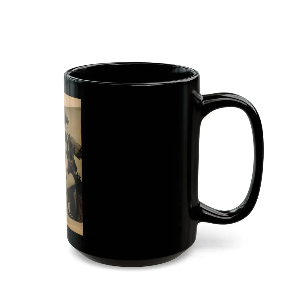 Joanne Arnold #99 - (Vintage Female Icon) Black Coffee Mug - Go Mug Yourself