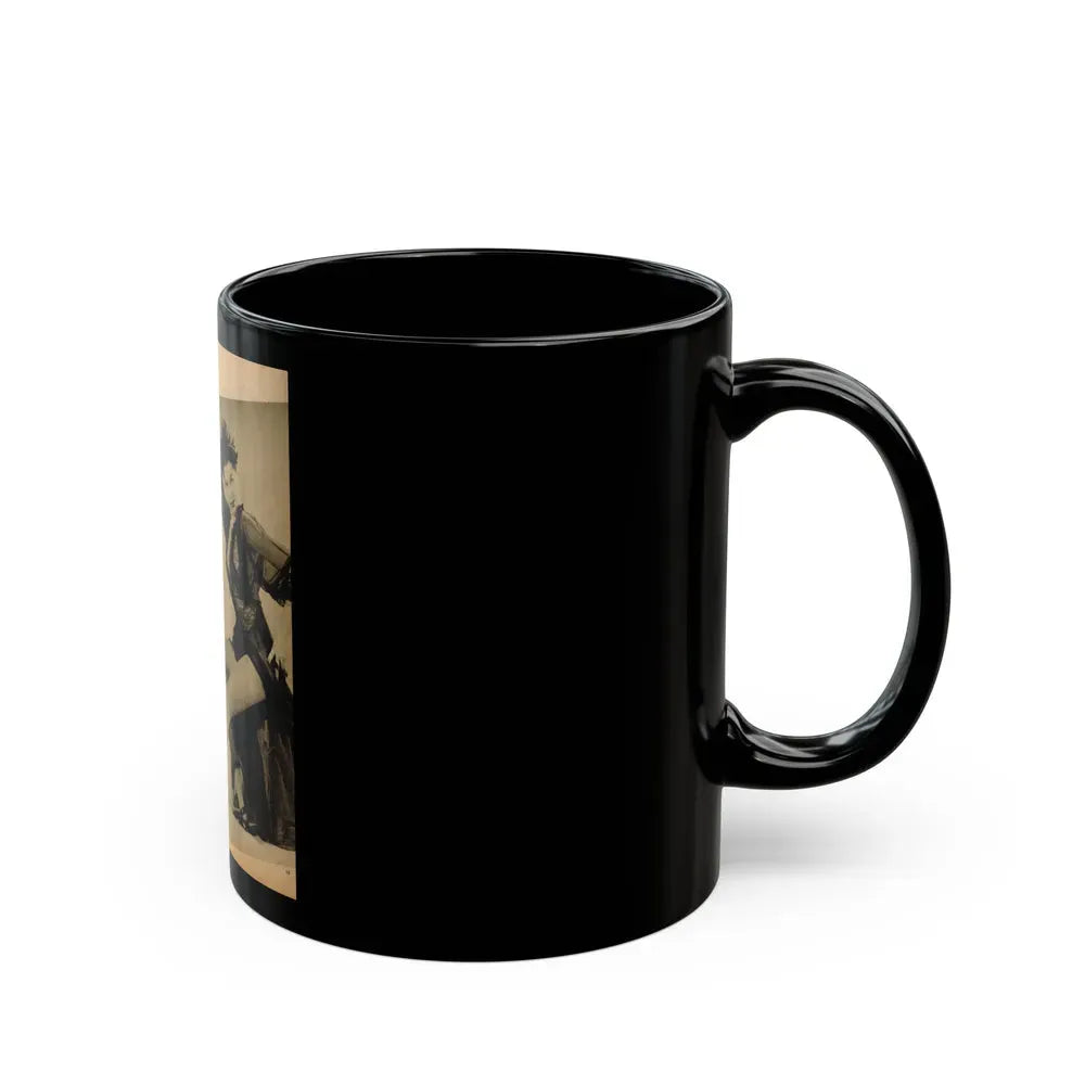 Joanne Arnold #99 - (Vintage Female Icon) Black Coffee Mug - Go Mug Yourself