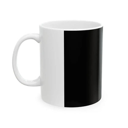 Jodoigne flag (Belgium) White Coffee Mug - Go Mug Yourself
