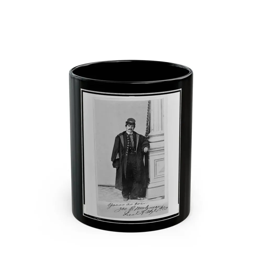 Joe B. Molyneaux, Union Officer, Full-Length Portrait, Standing, Facing Front (U.S. Civil War) Black Coffee Mug 11oz - Go Mug Yourself