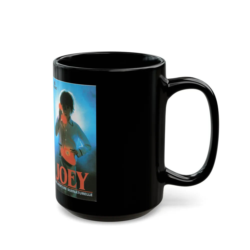 JOEY (VHS COVER) - Black Coffee Mug-Go Mug Yourself