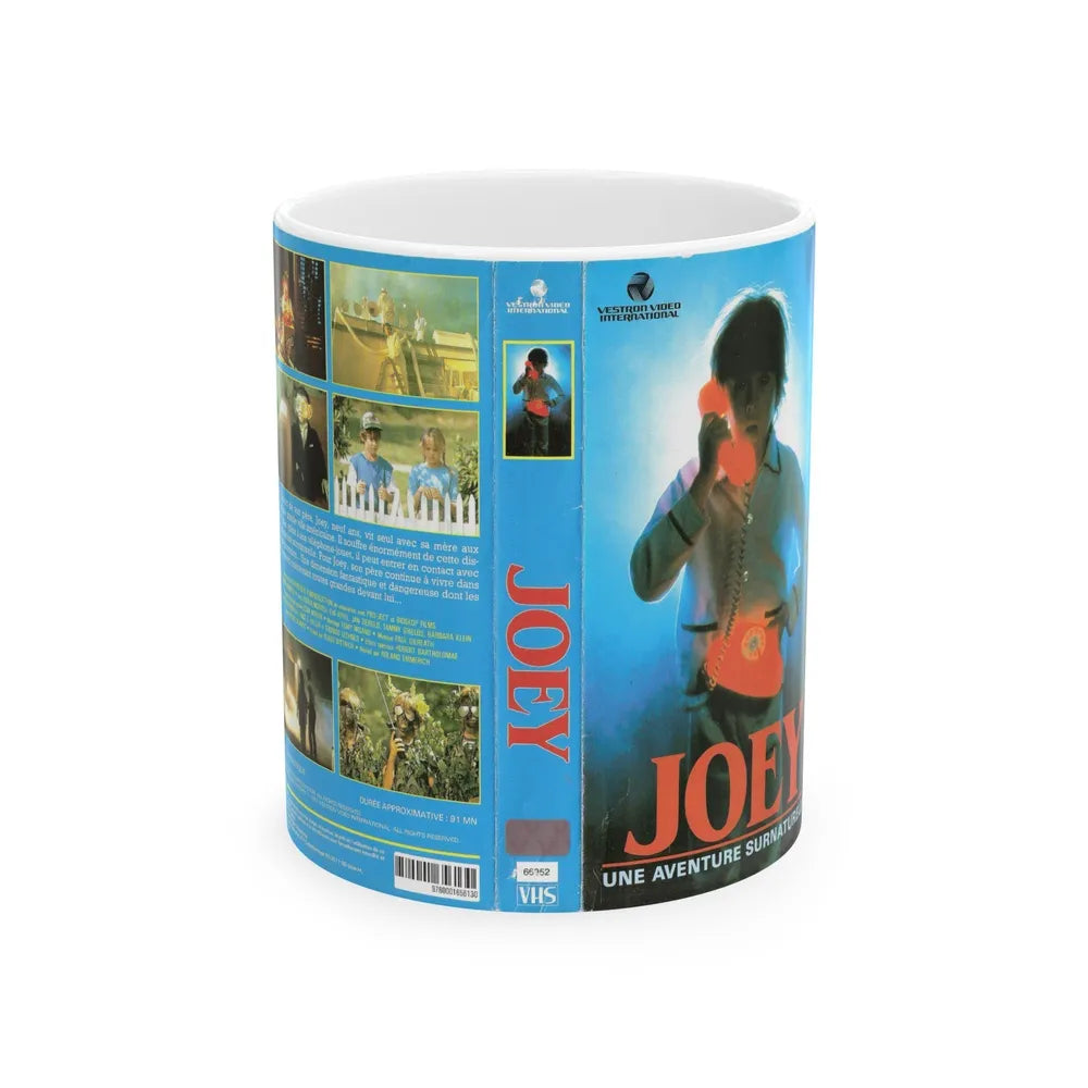 JOEY (VHS COVER) - White Coffee Mug-11oz-Go Mug Yourself