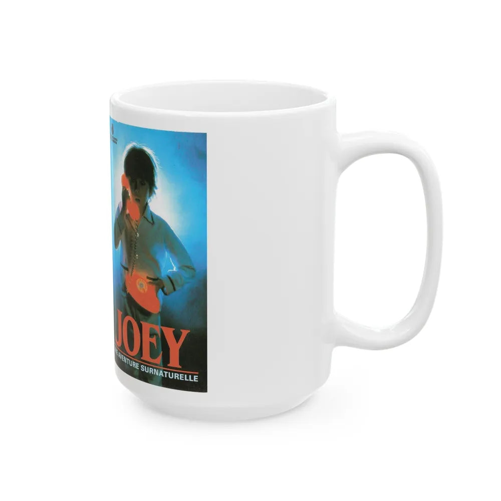 JOEY (VHS COVER) - White Coffee Mug-Go Mug Yourself