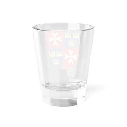 Johanniterorden i Sverige vapen (Sweden) (Coat of Arms) Shot Glass 1.5oz - Go Mug Yourself