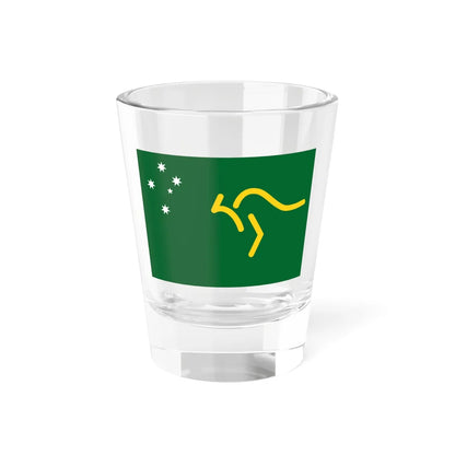 John Bartholomews Proposal 1992 Australian Flag Proposal (Australia) Shot Glass 1.5oz 1.5oz - Go Mug Yourself