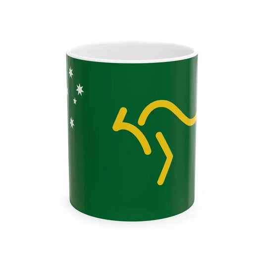 John Bartholomews Proposal 1992 Australian Flag Proposal (Australia) White Coffee Mug 11oz - Go Mug Yourself