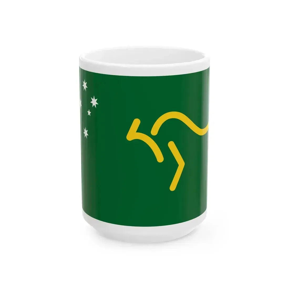 John Bartholomews Proposal 1992 Australian Flag Proposal (Australia) White Coffee Mug 15oz - Go Mug Yourself