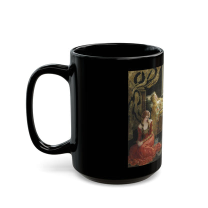 John Collier (1850-1934) Sleeping Beauty - 1921 - Black Coffee Mug-Go Mug Yourself