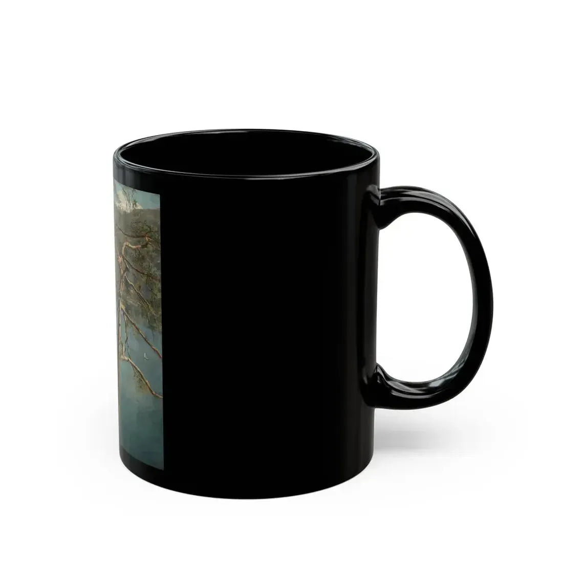 John Collier (1850-1934) Spring at Cadenabbia - Black Coffee Mug - Go Mug Yourself