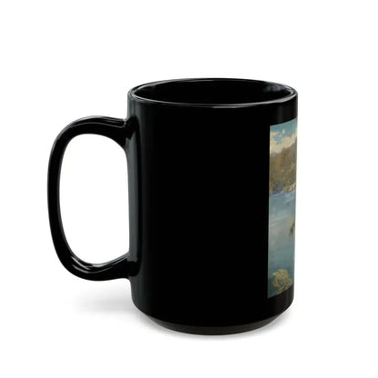 John Collier (1850-1934) Spring at Cadenabbia - Black Coffee Mug - Go Mug Yourself