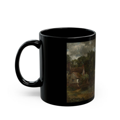 John Constable (1776-1837) The Hay Wain - Black Coffee Mug-Go Mug Yourself