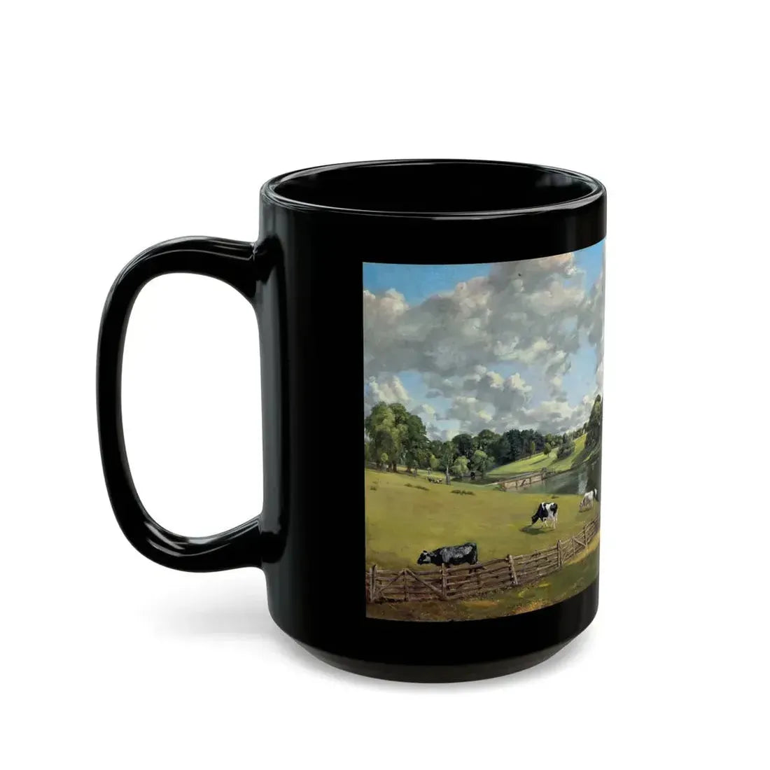 John Constable (1776-1837) Wivenhoe Park, Essex - Black Coffee Mug - Go Mug Yourself