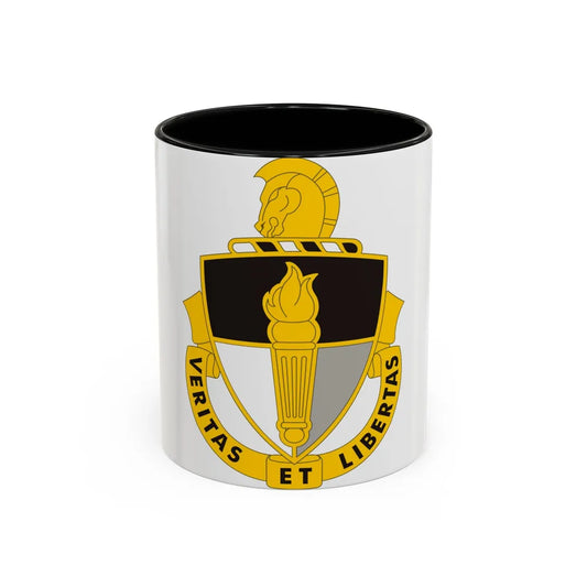 John F. Kennedy Special Warfare Center (U.S. Army) Accent Coffee Mug 11oz Black - Go Mug Yourself