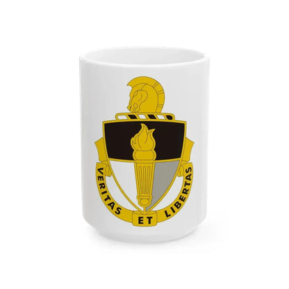 John F. Kennedy Special Warfare Center (U.S. Army) White Coffee Mug 15oz - Go Mug Yourself