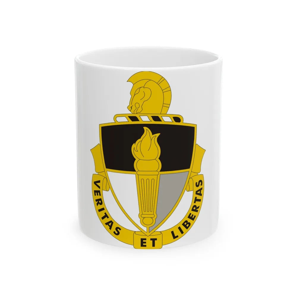 John F. Kennedy Special Warfare Center (U.S. Army) White Coffee Mug-11oz-Go Mug Yourself