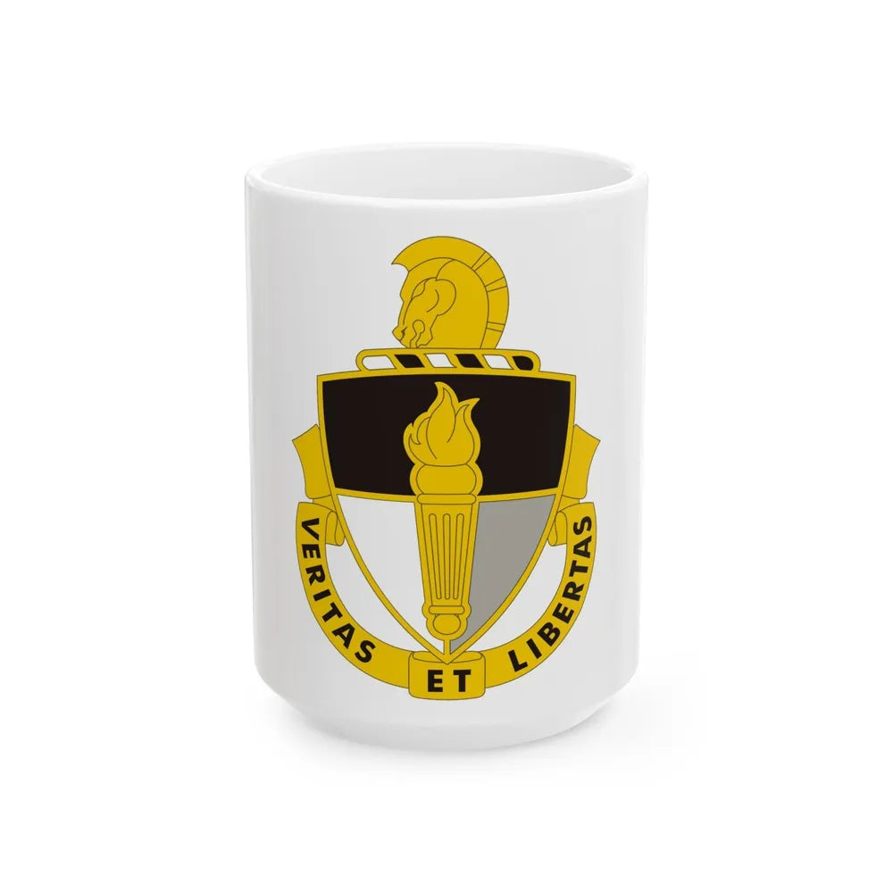 John F. Kennedy Special Warfare Center (U.S. Army) White Coffee Mug-15oz-Go Mug Yourself