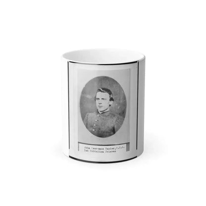 John Lawrence Rapier, Pvt., 1St Battalion Zouaves, Head-and-Shoulders Portrait, Facing Front (U.S. Civil War) Color Changing Coffee Mug 11oz Default Title 11oz - Go Mug Yourself
