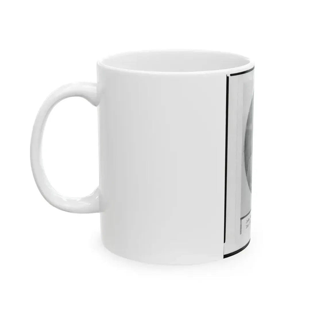 John Lawrence Rapier, Pvt., 1st Battalion Zouaves, Head-And-Shoulders Portrait, Facing Front (U.S. Civil War) White Coffee Mug - Go Mug Yourself